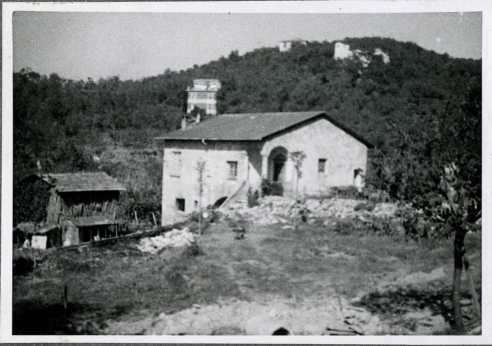 Rantegosa during the restoration